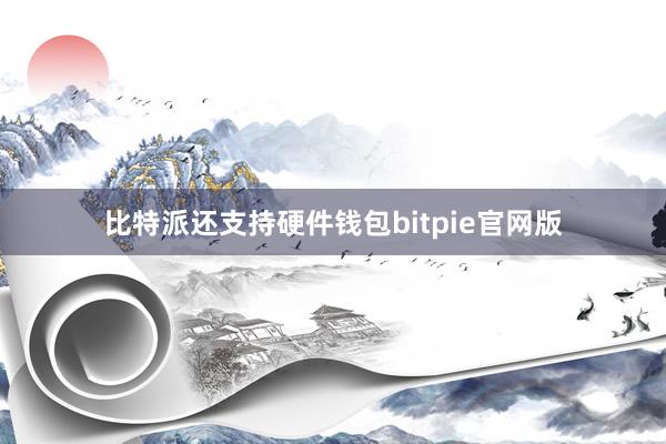 比特派还支持硬件钱包bitpie官网版