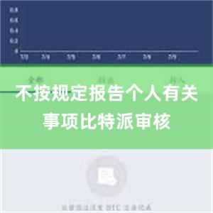 不按规定报告个人有关事项比特派审核